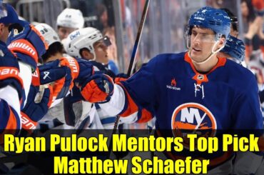 Ryan Pulock Mentors Top Pick Matthew Schaefer | NY Islanders Defense Future