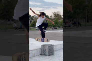 Summer skate session at Alexander The Great statue