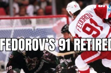 Detroit Red Wings Retire Sergei Fedorov’s #91 Forever 🔴⚪