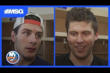 Barzal and Varlamov Feeling Isles Chemistry Growing | New York Islanders