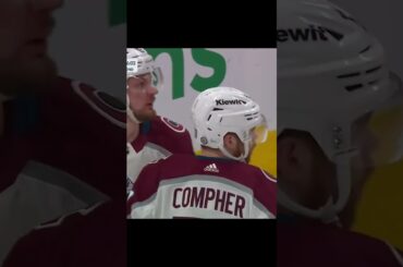 GOAL  J T  Compher  Montreal Canadiens v Colorado Avalanche  NHL 2022 23#shorts