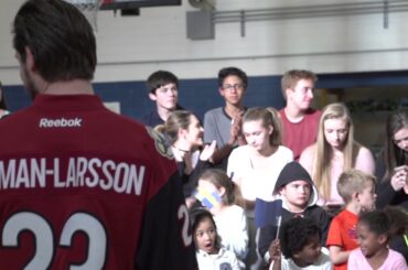 Oliver Ekman-Larsson Visits Boys & Girls Clubs of Greater Scottsdale