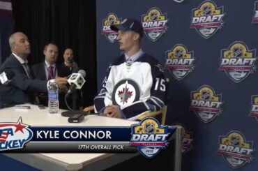 2015 NHL Draft: Kyle Connor Press Conference