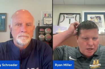 Murray State's Ryan Miller talks about his friendships from previous stops on his coaching journey.