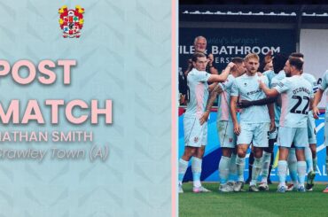 Post-Match | Nathan Smith after picking up three points and scoring his first club goal