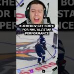 Nikita Kucherov clearly did not want to be at the NHL All Star Challenges #hockey #nhl #nhlallstar