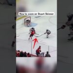 Guide on how to score on Stuart Skinner #nhl #hockey #stanleycup #oilers #panthers #sports