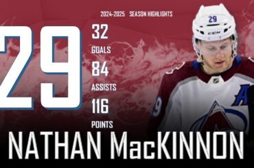 Nathan MacKinnon || 2024-2025 Colorado Avalanche Highlights