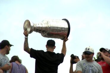 La coupe Stanley débarque à Joliette avec A.J. Greer -  Reportage