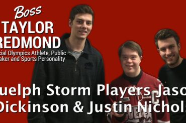 Taylor Redmond Interviews Guelph Storm Players Jason Dickinson & Justin Nichols