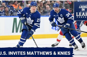Toronto Maple Leafs' Auston Matthews and Matthew Knies to attend Team USA camp, snubs and more