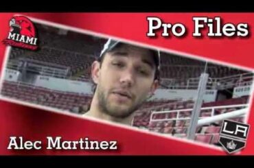 CCHA ProFile: Alec Martinez