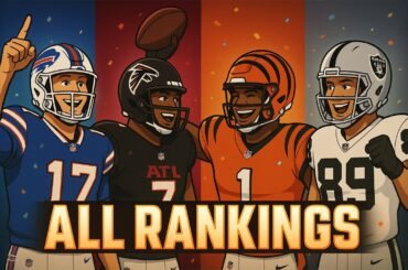 Fantasy Football Rankings Update: All Positions (Summary)