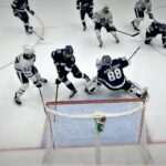 Ilya Mikheyev Pots The Leafs' First Of The Game Breaking The Shutout Bid For Vasilevskiy