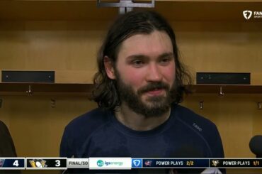 KIRILL MARCHENKO PostGame Interview | Columbus Blue Jackets vs Pittsburgh Penguins