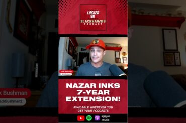 Chicago Blackhawks Sign Frank Nazar To BARGAIN Extension, 7-Year Deal w/ $6.59 Million AAV