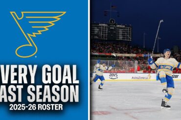 EVERY GOAL last season from the 2025-26 ST. LOUIS BLUES 🎵 #32in32