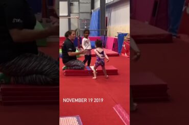 Never forget how far you have come ❤️🤸‍♀️ 🎥 : mini_gymnast_skylar (IG) #Gymnastics #Sia