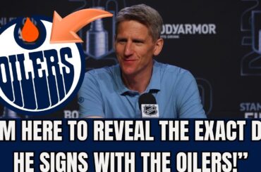 BREAKING NEWS! CONNOR McDAVID WILL BE SIGNING WITH THE OILERS ON THIS DATE! OILERS NEWS