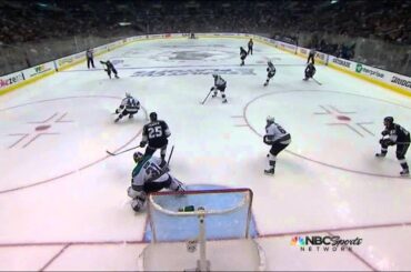 Drew Doughty slapshot goal 2-0 May 16 2013 San Joses Sharks vs LA Kings NHL Hockey