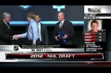 2012 NHL Draft   5 Pick Overall   Morgan Rielly  Toronto Maple Leafs