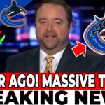 BREAKING NEWS! BOMBSHELL CONFIRMED! SEE WHAT THE ENTIRE NHL SAID! VANCOUVER CANUCKS NEWS TODAY!