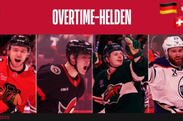 All German, Swiss, and Austrian OT winners of 2024-2025! 🇩🇪🇨🇭🇦🇹🚨 OT-Siegtreffer von DACH-Spielern