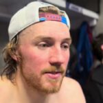 Mackenzie Blackwood on day game, facing Stars