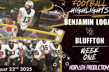 Benjamin Logan Vs. Bluffton (Highlights) | Ohio High School Football