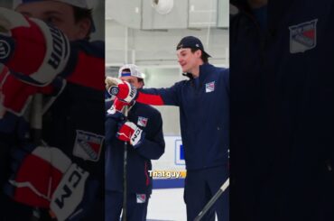 Matt Rempe is mic'd up during Junior Rangers Summer Camp #shorts