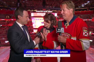 «On sent que le Québec est derrière Anthony!» : Les parents d'A.J. Greer sont aussi nerveux que lui