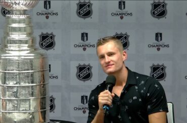 Pressekonferenz Cup-Day Sturm 🇩🇪 🏆 Sturm and the Stanley Cup in Augsburg