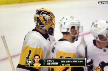 Casey DeSmith 1st NHL Win