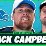 Detroit's Jack Campbell On The Lions' Defense & Earning Dan Campbell's Trust