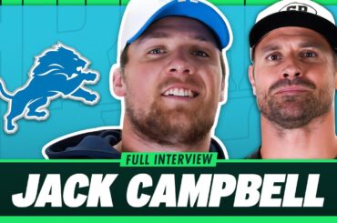Detroit's Jack Campbell On The Lions' Defense & Earning Dan Campbell's Trust