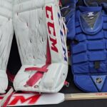 Game Worn Exchange: Carey Price Game Worn Goalie Pads Playoffs Used + Chest Protector Canadiens