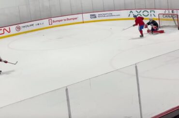 Zachary Bolduc Was Working On The Details