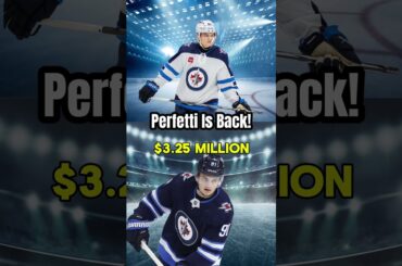Cole Perfetti Has Signed with the Winnipeg Jets! #shorts