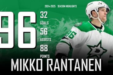 Mikko Rantanen || 2024-2025 Dallas Stars/Carolina Hurricanes/Colorado Avalanche Highlights