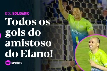 CINCO GOLS DO FREI GILSON, ELANO DANDO SHOW E GOLS DE FORMIGA E RICARDINHO! | AMISTOSO GOL SOLIDÁRIO