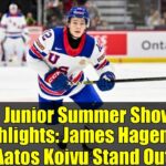 World Junior Summer Showcase Highlights: James Hagens & Aatos Koivu Stand Out