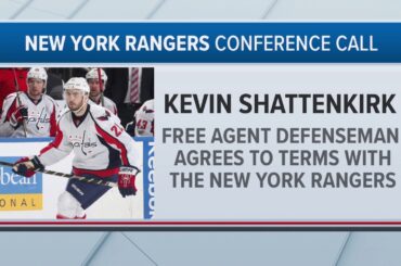 Kevin Shattenkirk Explains Why He Signed With the New York Rangers