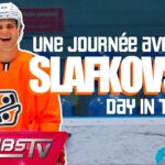 Slafkovsky's summer training routine in Košice