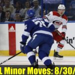 NHL Minor Moves: 8/30/25