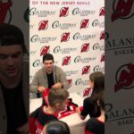 NJ Devils Nico Hischier Meets & Greets Fans at VIP Event #njdevils #shortvideo #short #shorts