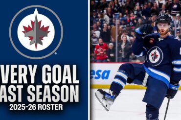 EVERY GOAL last season from the 2025-26 WINNIPEG JETS 🛩️ #32in32