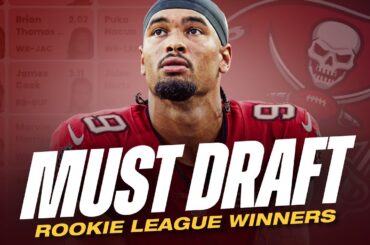 9 Rookies Fantasy Football Experts LOVE to Target in Drafts