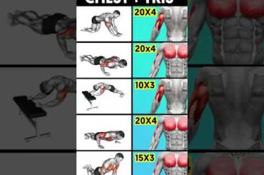 Chest And Triceps Workout No Equipment !! Without Equipment Workout !! Upper Body Workout Without !!
