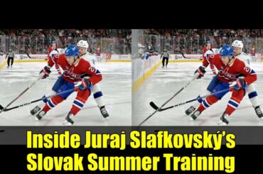 Inside Juraj Slafkovský’s Slovak Summer Training | Habs Off-Season Prep