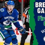 Brendan Gaunce #50 (Vancouver Canucks) first NHL goal Oct 30, 2015 (Classic NHL)